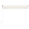 Automatic Retractable Awning – 400×300 cm, Cream