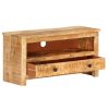 Burton TV Cabinet 79x30x40 cm Rough Mango Wood