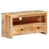 Burton TV Cabinet 79x30x40 cm Rough Mango Wood