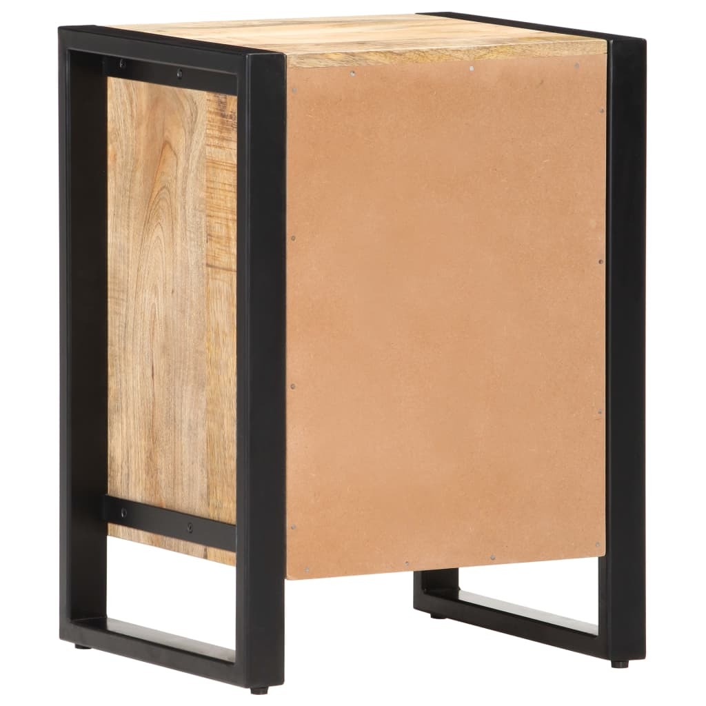 Carthage Bedside Cabinet 40x35x55 cm Solid Mango Wood