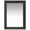 Wall Mirror Baroque Style – 60×80 cm, Black