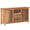Sideboard 140x40x75 cm Solid Reclaimed Wood