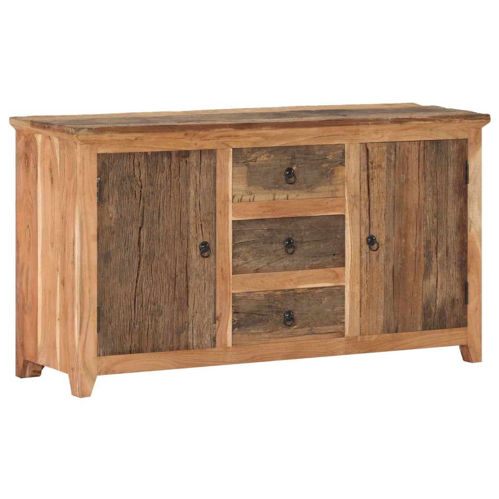 Sideboard 140x40x75 cm Solid Reclaimed Wood