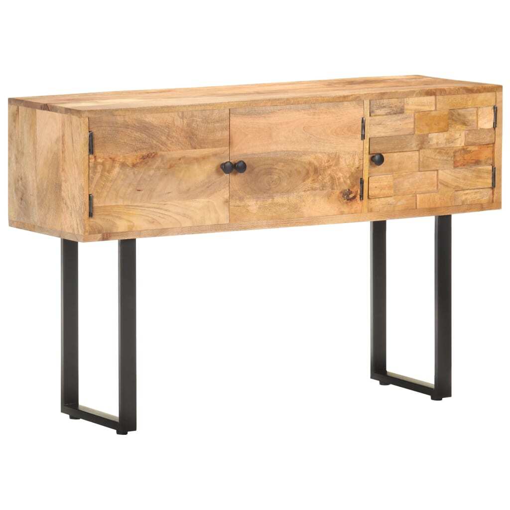 Sideboard 116x35x75 cm Solid Mango Wood