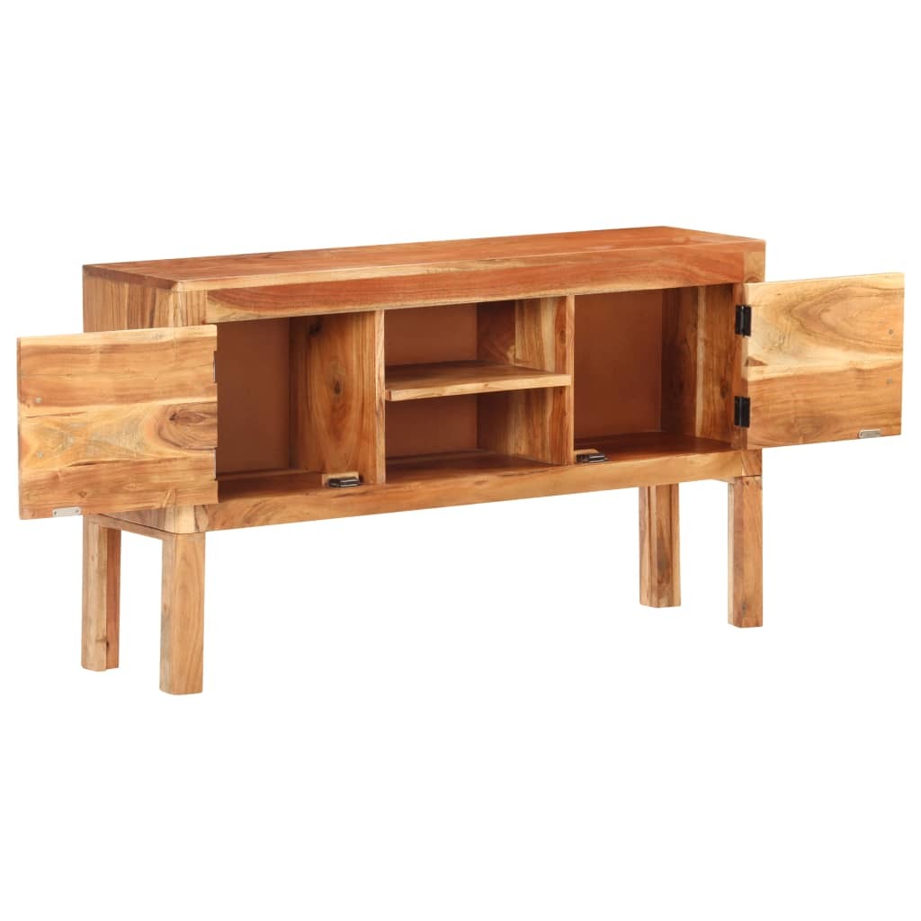 Sideboard 116x30x66 cm Solid Acacia Wood