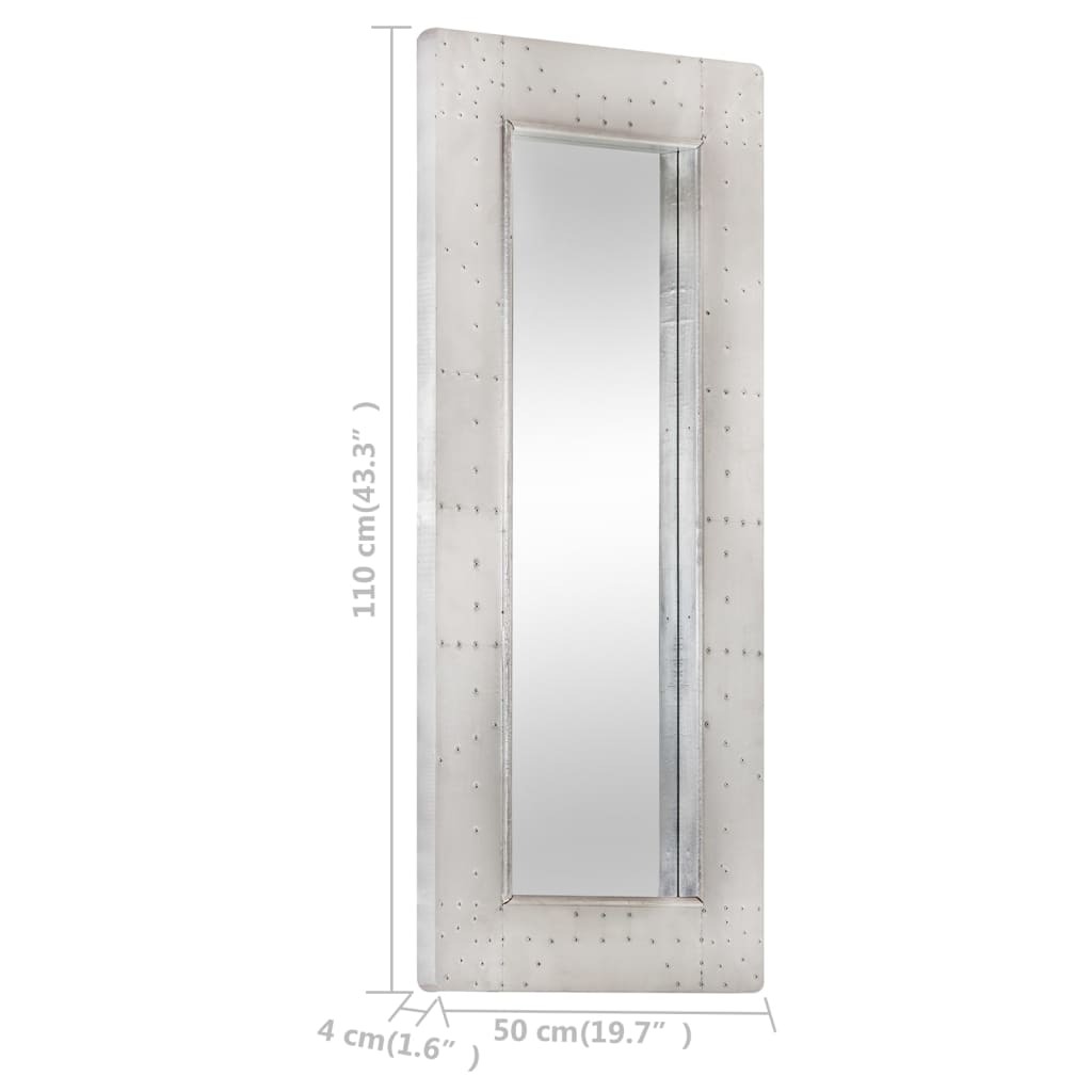 Aviator Mirror Metal – 110×50 cm