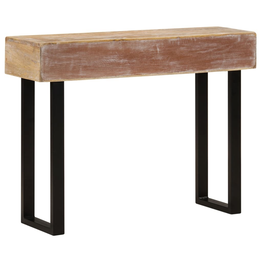 Console Table 100x30x75 cm Solid Mango Wood