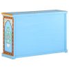 Hand Painted Sideboard 120x35x76 cm Solid Mango Wood