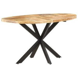 Dining Table – 140x80x75 cm, Solid Mango Wood