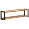 Dunmow TV Cabinet 150x30x40 cm Solid Acacia Wood
