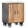 Sideboard 60x35x74 cm Solid Reclaimed Wood