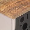 Cortland TV Cabinet 120x30x40 cm Rough Mango Wood