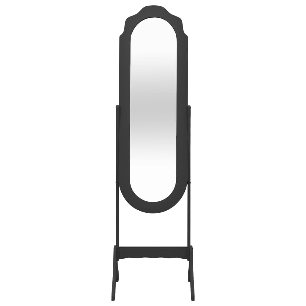 Free Standing Mirror Adjustable – Black