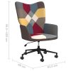Relaxing Chair Patchwork Fabric – Grey and Black