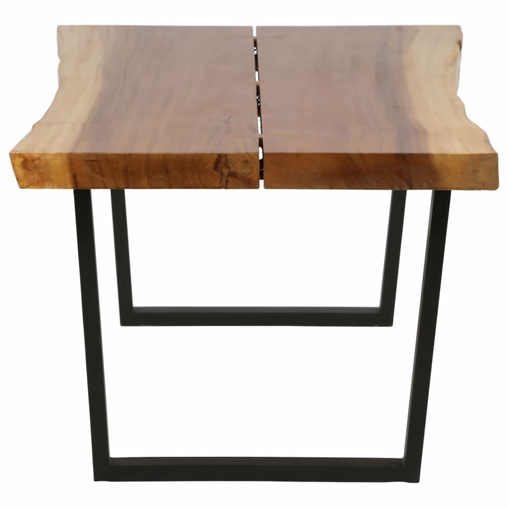 Coffee Table Solid Wood Suar 102x54x41 cm