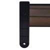 Door Canopy PC – 200×100 cm, Brown and Black