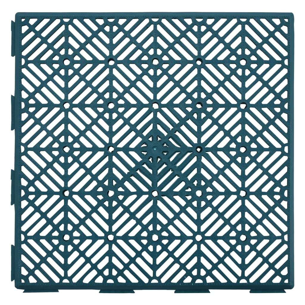Garden Tiles Plastic Floor Tiles 29 x 29 cm 24 pcs – Green