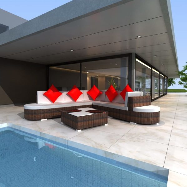 8x Outdoor Lounge
