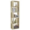 Book Cabinet/Room Divider 45x24x159 cm Engineered Wood – Sonoma oak