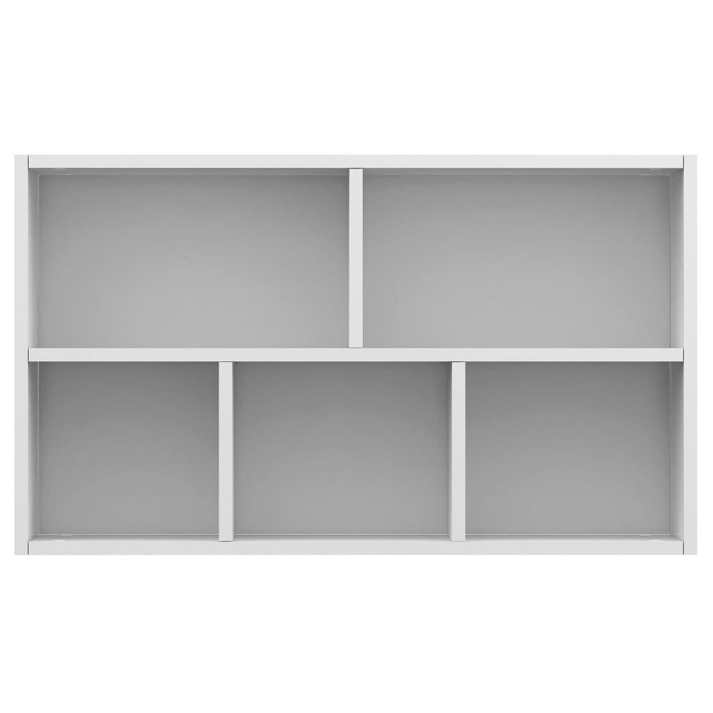 Book Cabinet/Sideboard 50x25x80 cm Engineered Wood – White