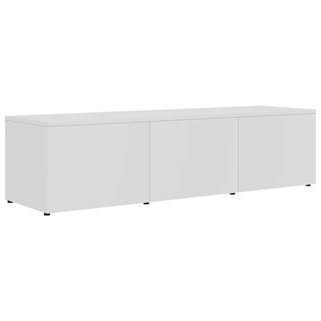 Cookstown TV Cabinet 120x34x30 cm Engineered Wood – White