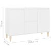 Sideboard 103.5x35x70 cm Engineered Wood – White