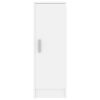 Shoe Cabinet 32x35x92 cm Engineered Wood – White