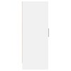 Shoe Cabinet 32x35x92 cm Engineered Wood – White