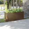 Garden Planter 150x50x70 cm Solid Pinewood – Honey Brown