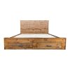 Acton Bed With Drawer Rustic Colour – QUEEN