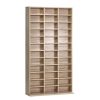 Adjustable Book Storage Shelf Rack Unit – Oak