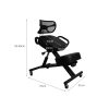 Ergonomic Kneeling Chair Office Home Knee Seat Posture Back Pain Stretch Rest
