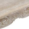 Dining Table Oak Wood Plywood Veneer White Washed Finish in large Size