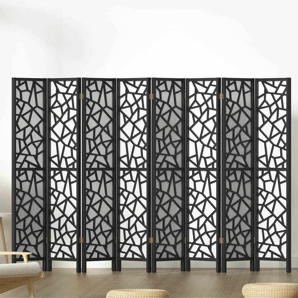 Carencro Room Divider Screen Privacy Wood Dividers Stand