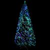 Jingle Jollys Christmas Tree LED Xmas trees Optic Fibre Warm White