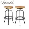 Industrial Bar Stools Kitchen Stool Wooden Barstools Swivel Chair