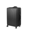 Luggage Suitcase Code Lock Hard Shell Travel Carry Bag Trolley – 47 x 30 x 74 cm, Dark Grey