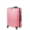 Luggage Suitcase Code Lock Hard Shell Travel Carry Bag Trolley – 47 x 30 x 74 cm, Blue