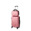 2pcs 20″ Travel Luggage Set Baggage Carry On Suitcase Bag