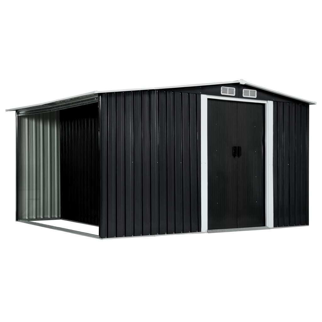 Garden Shed with Sliding Doors