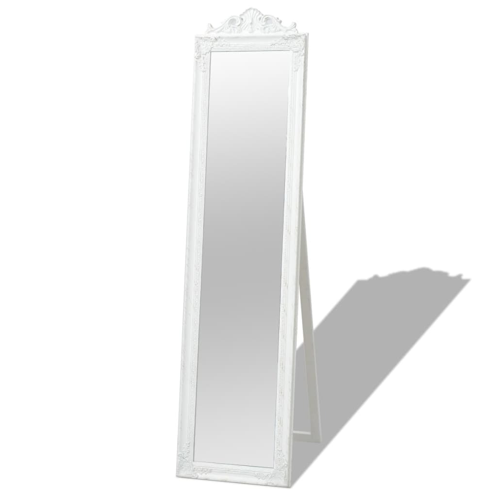 Free-Standing Mirror Baroque Style 160×40 cm