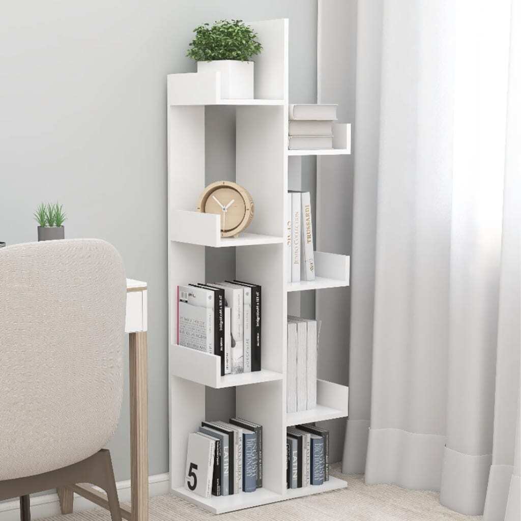 Book Cabinet 48×25.5×140 cm Engineered Wood