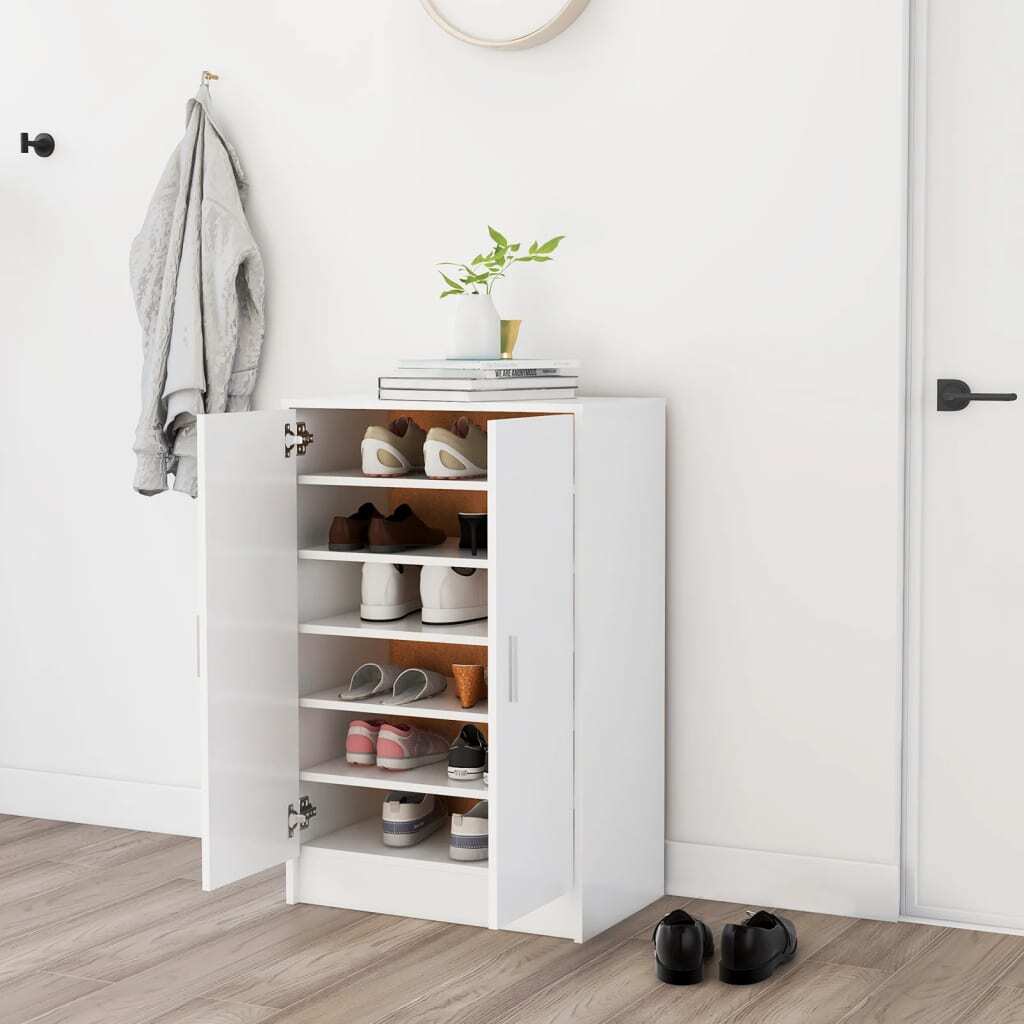 Shoe Cabinet 60x35x92 cm Engineered Wood