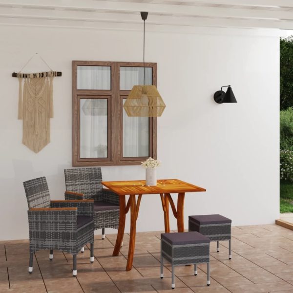 5 Piece Garden Dining Set