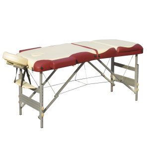 3 Fold Portable Aluminium Massage Table Massage Bed Beauty Therapy.