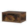 Cibolo Bedside Tables Drawers Wall Mounted Cabinet Floating Nightstand Bedroom