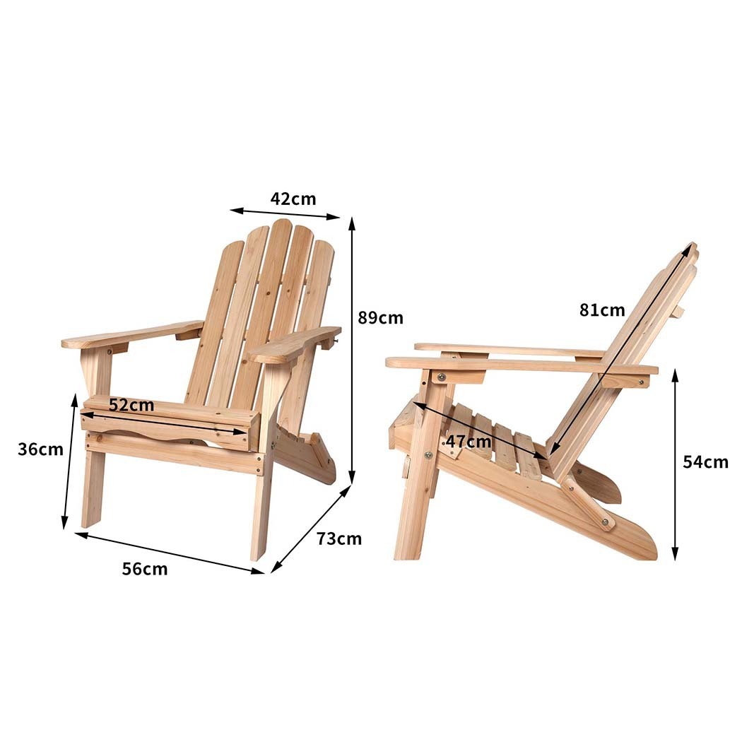 Adirondack Chair Outdoor Furniture Beach Chairs Wooden Patio Garden Deck