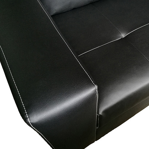 Strabane Sofa Black – 3 Seater