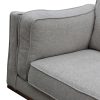 Paducah Sofa Beige Fabric Modern Lounge Set for Living Room Couch with Wooden Frame – 3 Seater