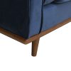 Druid Sofa Brand New Fabric Cover Blue High Density Foam Wooden Frame York – 3 Seater